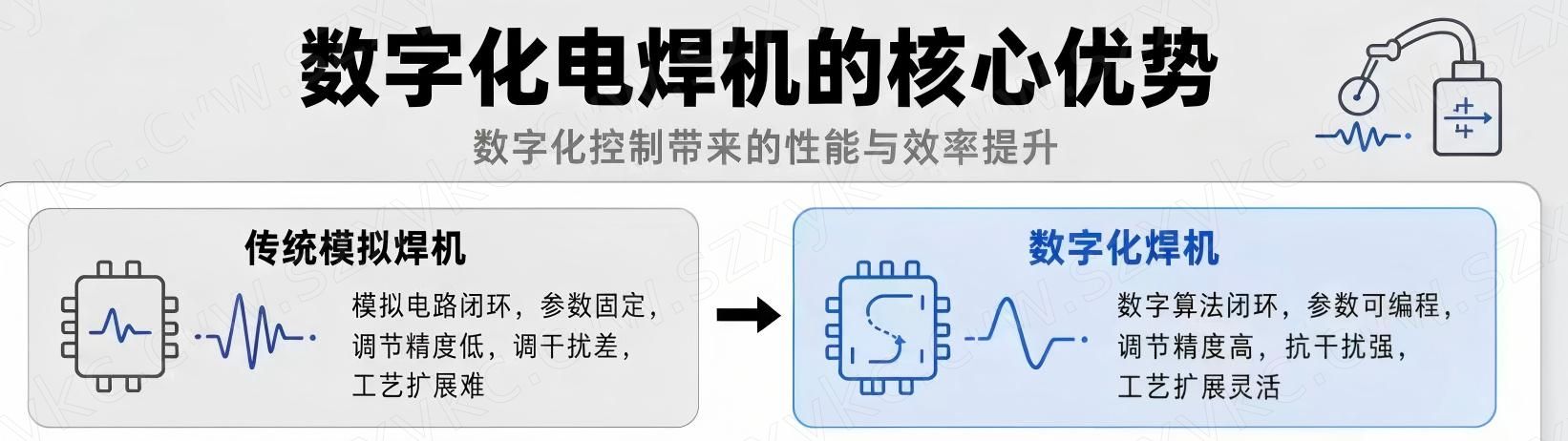 数字化电焊机的核心优势